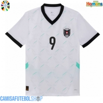 Camisa de time de futebol Áustria Marcel Sabitzer #9 Replicas 2º Equipamento Europeu 2024 Manga Curta